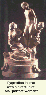 Pygmalion Statue